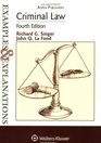 Criminal Law Examples  Explanations 4e