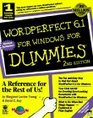 WordPerfect 61 for Windows for Dummies