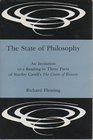 The State of Philosophy An Invitation to a Reading in Three Parts of Stanley Cavell's the Claim of Reason