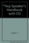 ACP Speaker's Handbook with CD
