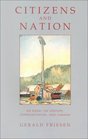 Citizens and Nation An Essay on History Communication and Canada