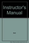 Instructor's Manual