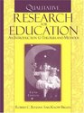 Qualitative Research for Education An Introduction to Theories and Methods Fifth Edition