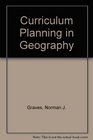 Curriculum planning in geography