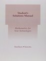 Student Solutions Manual for Mathematics for New Technologies