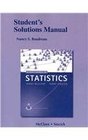 Student's Solutions Manual for A First Course in Statistics