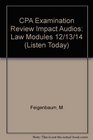 Wiley CPA Examination Review Impact Audios Remember When It Counts Law Cd Module 12 13  14