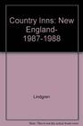 Country Inns New England 19871988