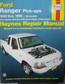 Haynes Repair Manual Ford Ranger Pickups 19931999