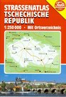 Strassenatlas Tschechische Republik 1250 000 mit Ortsverzeichnis