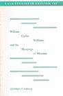 William Carlos Williams and the Meaning of Measure