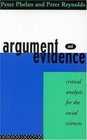 Argument and Evidence Critical Analysis for the Social Sciences