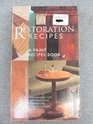 Restoration Recipes A Paint Recipes Book