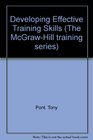 Developing Effective Training Skills