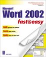 Microsoft Word 2002 Fast  Easy