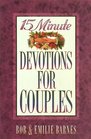 15 Minute Devotions for Couples