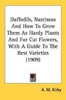 Daffodils Narcissus And How To Grow Them As Hardy Plants And For Cut Flowers With A Guide To The Best Varieties