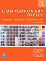 Contemporary Topics 3 Academic and NoteTaking Skills