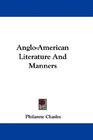 AngloAmerican Literature And Manners