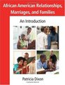 African American Relationships Marriages and Families An Introduction