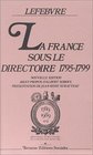 La France sous le Directoire 17951799