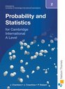 Probability  Statistics 2 for Cambridge International a Level