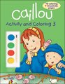 Caillou Activity and Coloring 3