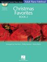 Christmas Favorites Book 2  Book/CD Pack Hal Leonard Student Piano Library Adult Piano Method