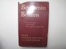 Benjamin Britten A Commentary on His Works from a Group of Special Lists