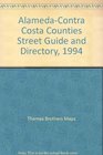 AlamedaContra Costa Counties Street Guide and Directory 1994