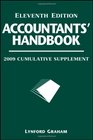 Accountants' Handbook 2009 Cumulative Supplement 11th Edition