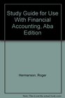 Study Guide for Use With Financial Accounting Aba Edition