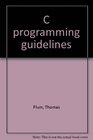 C programming guidelines