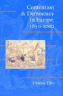 Contention and Democracy in Europe 16502000