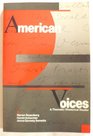 American Voices A Thematic/Rhetorical Reader