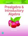 Prealgebra  Introductory Algebra