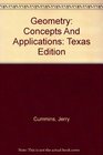 Geometry Concepts And Applications Texas Edition
