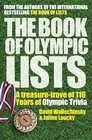 The Book of Olympic Lists A TreasureTrove of 116 Years of Olympic Trivia