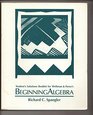 Student's Solutions Booklet for Weltman  Perez's Beginning Algebra 1990 publication