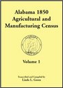 Alabama 1850 Agricultural and Manufacturing Census for Dale Dallas Dekalb Fayette Franklin Greene Hancock and Henry Counties
