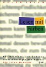 Lesen mit Farben