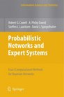 Probabilistic Networks and Expert Systems Exact Computational Methods for Bayesian Networks