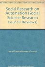 Social research on automation