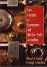 Core Concepts of Government and NotforProfit Accounting