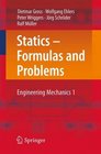Statics  Formulas and Problems Engineering Mechanics 1