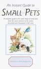 Instant Guide to Small Pets