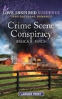 Crime Scene Conspiracy (Texas Crime Scene Cleaners, Bk 1) (Love Inspired Suspense, No 1066) (Larger Print)
