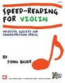 Speed Reading For Violin Velocity Agility  Concentration Drills