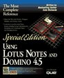 Using Lotus Notes and Domino 45