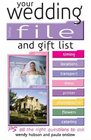 Your Wedding File And Gift List Planner